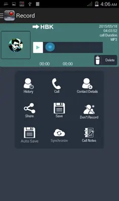 Auto Call Recorder pro android App screenshot 3
