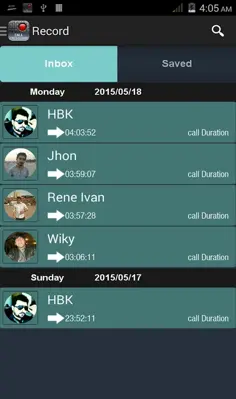 Auto Call Recorder pro android App screenshot 4